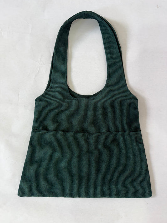 Velvet Corduroy Shoulder Bag