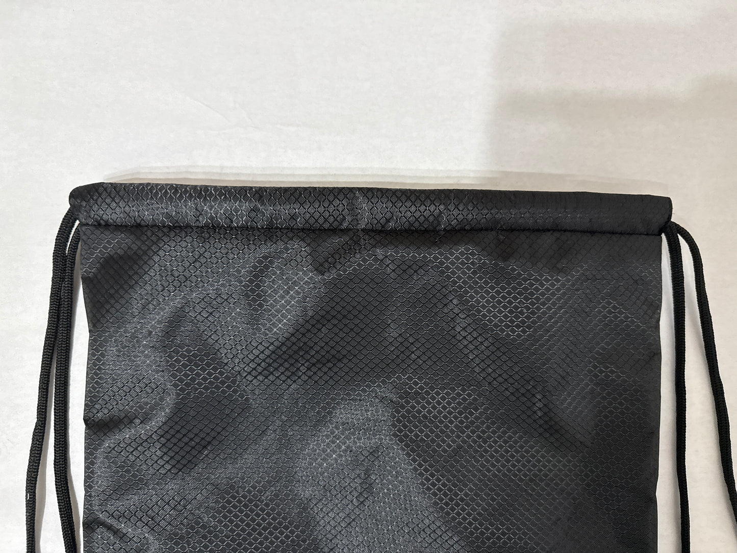 Drawstring Backpack with Zipper