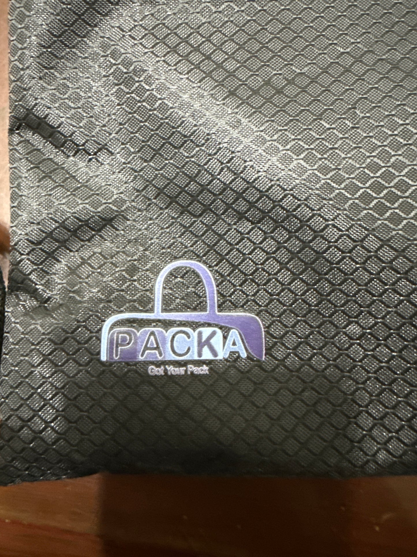 Drawstring Backpack with Zipper