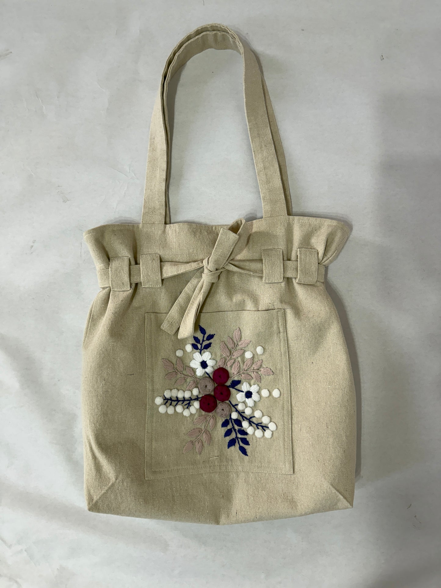 Embroidered Tote Bag