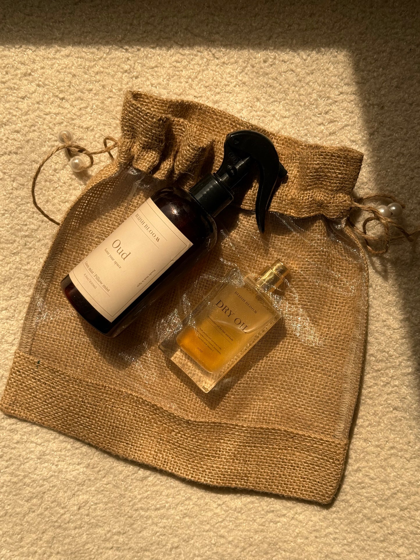 Jute Pouch Bag - SPA Center