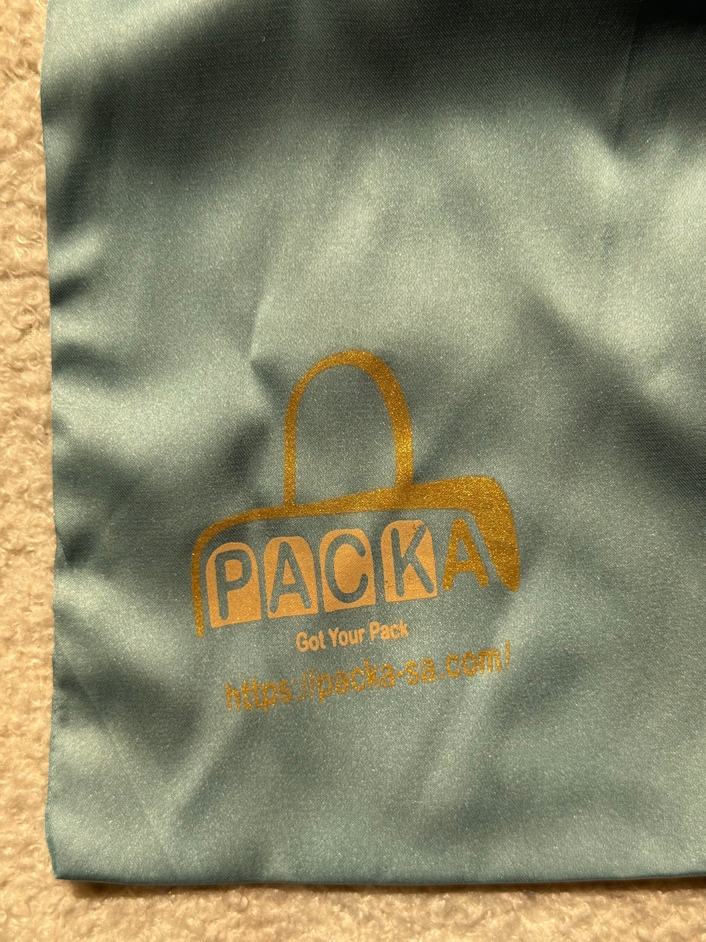 Satin Drawstring Bag