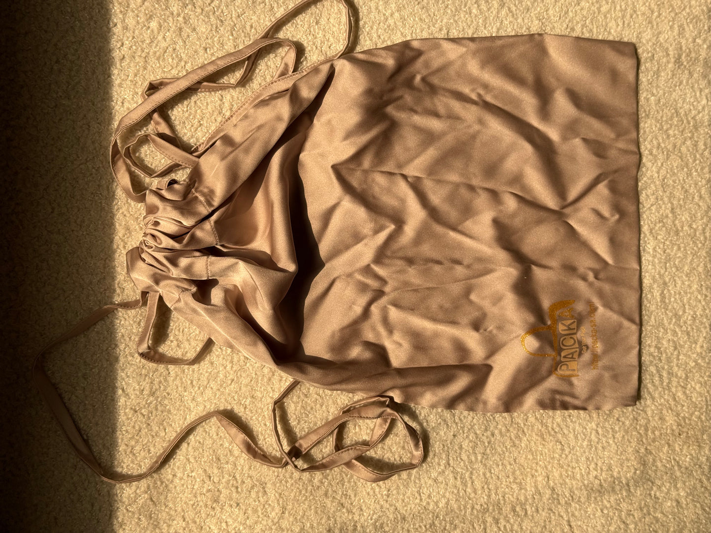 Satin Drawstring Bag