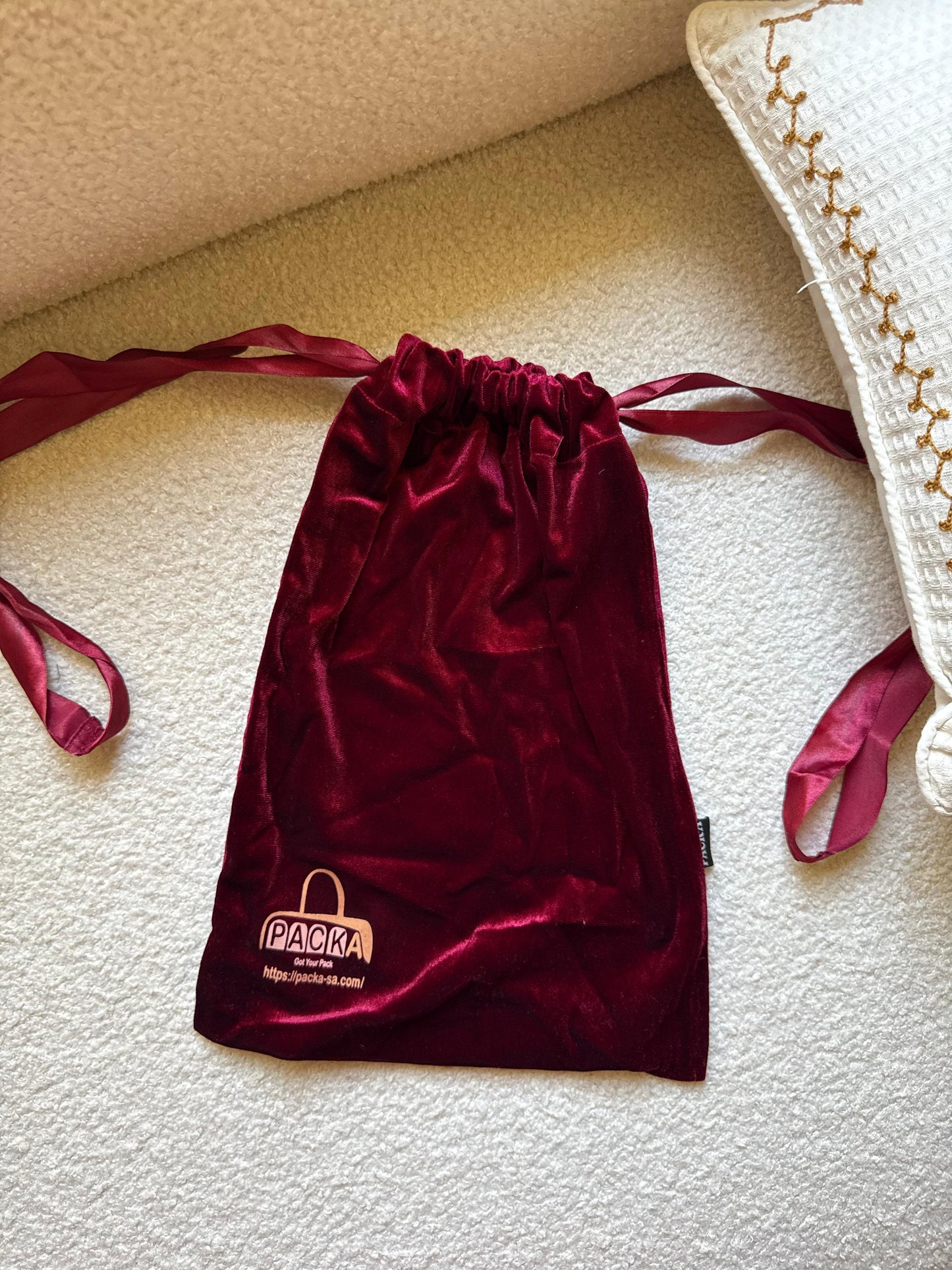 Velvet Drawstring Bag