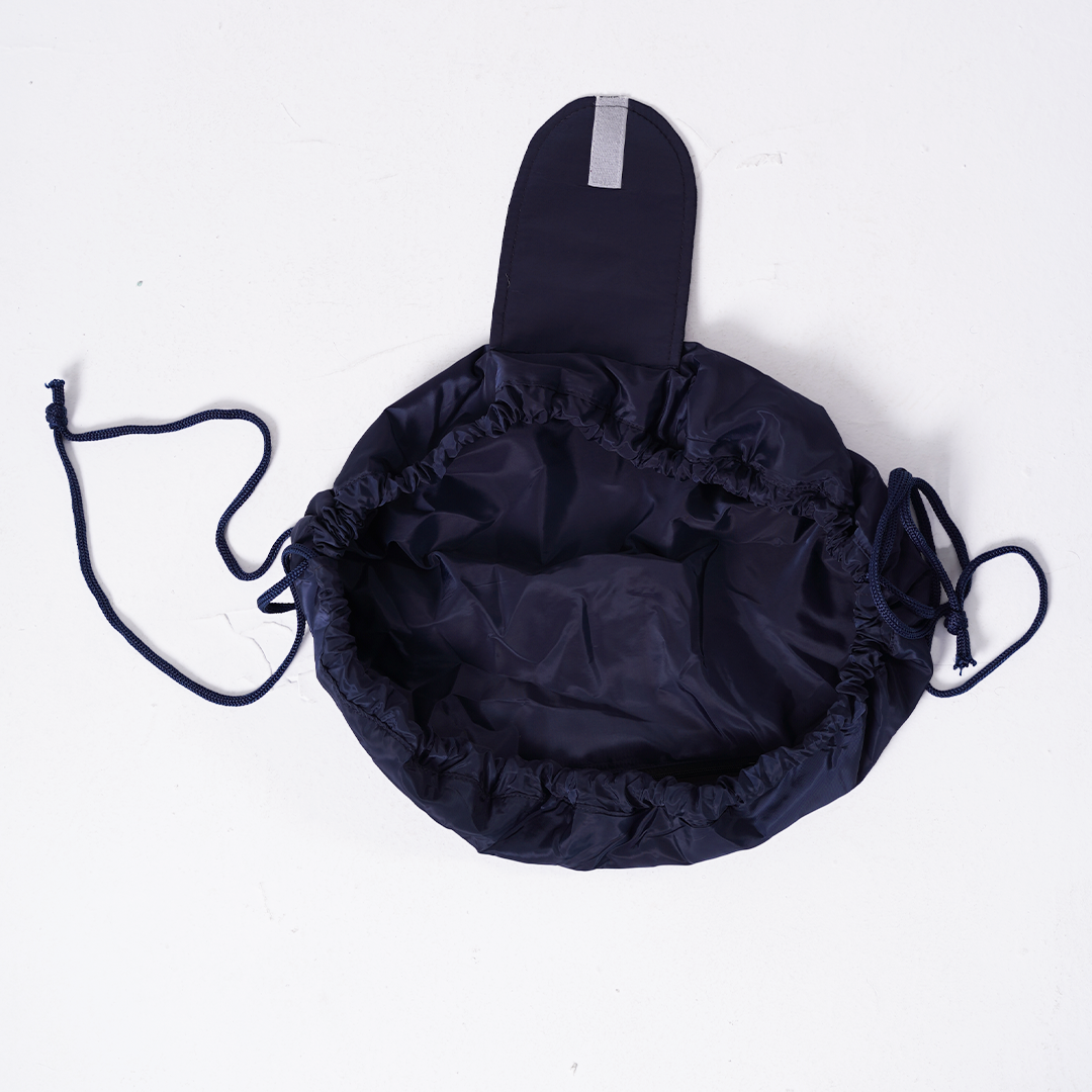 Drawstring Open Flat Makeup Bag